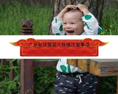 广东省试管婴儿移植注意事项